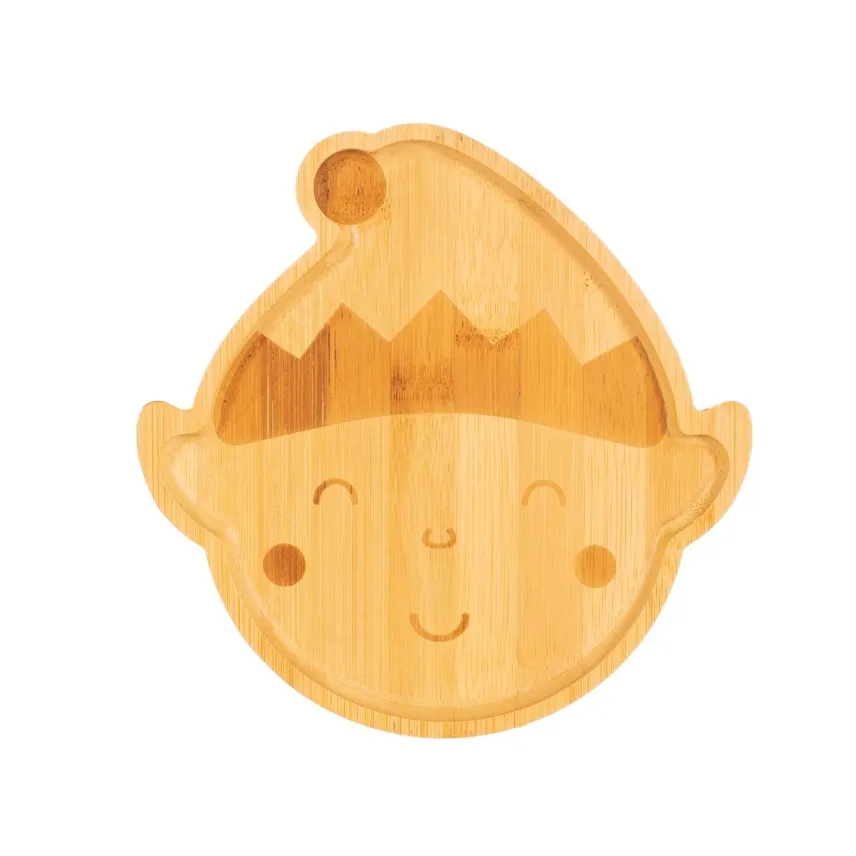 Bamboo Plate Elf Shape
